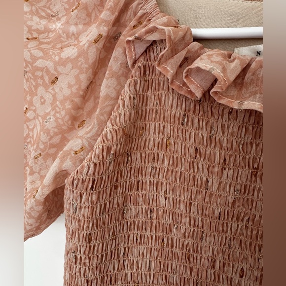 Noralee Millie Dress Blush Floret 8 - Picture 5 of 7